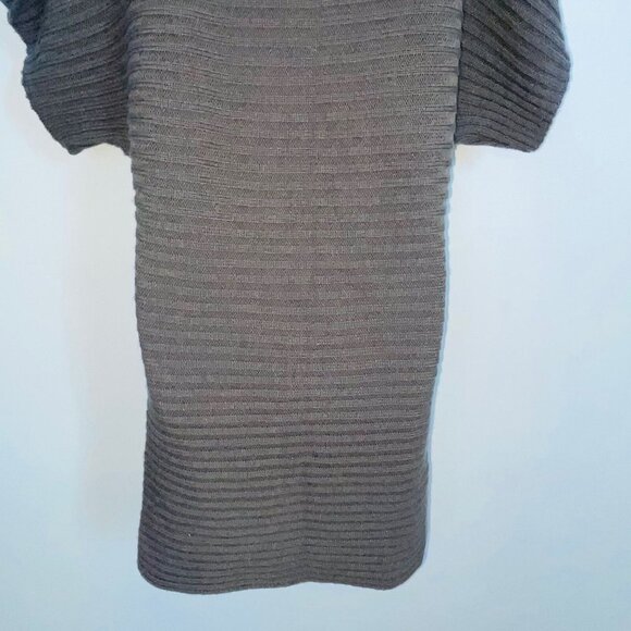 Vintage Y2K Jessica Simpson Womens Dress Size L Gray Sweater Cable Knit - Picture 8 of 9